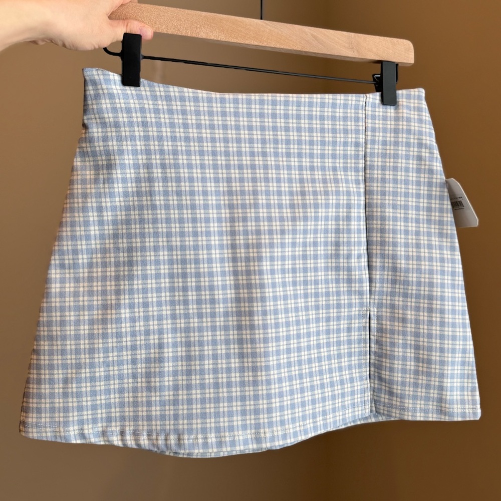 NWT ALTAR’D STATE Plaid Mini Skirt